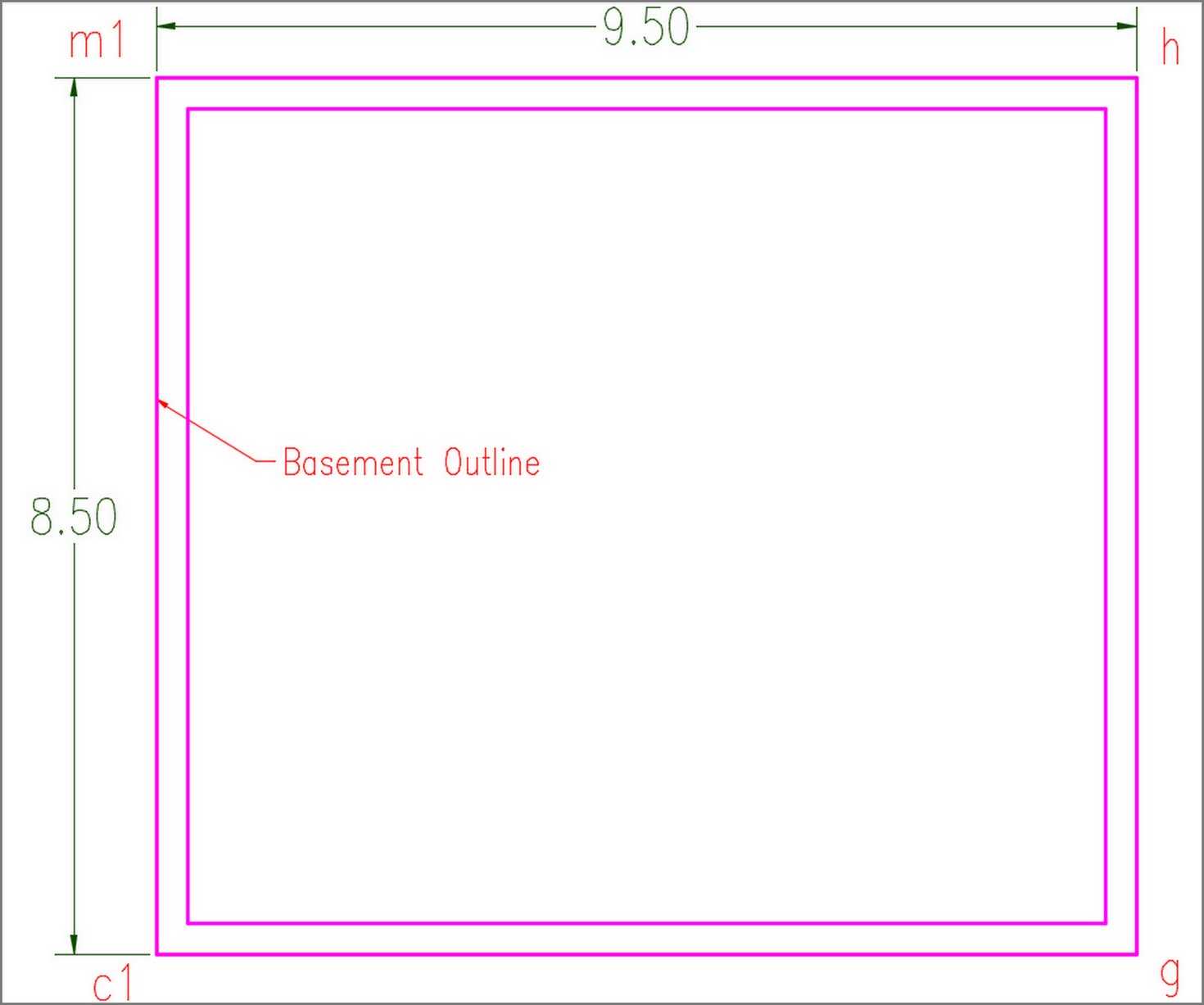 h21260 basem exterWalls t800627
