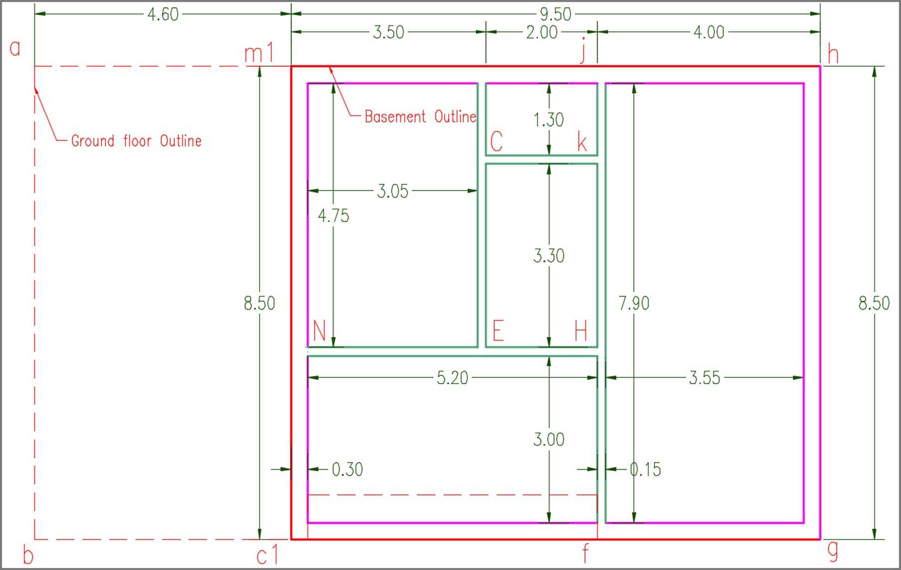 h21190 basem walls DT800500