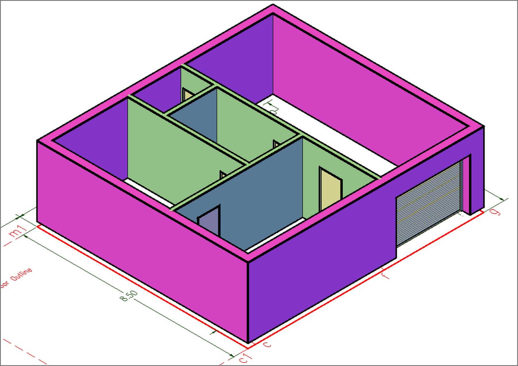 basement 3d doors
