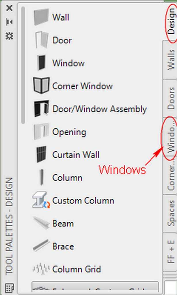 tool palette windows